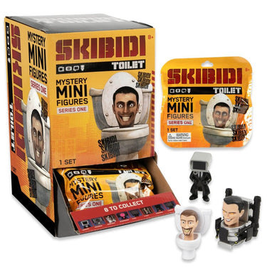 Techzone Geelong Skibidi Toilet Mini Mystery Figures - Series 1